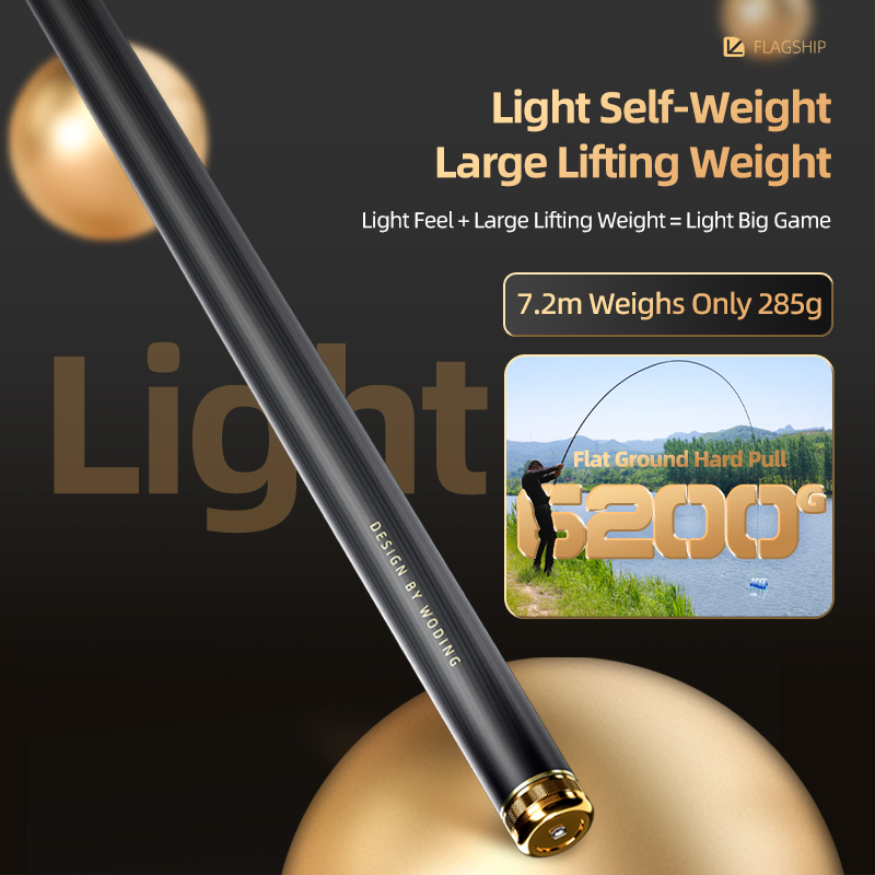Woding King's Divine Sword Flagship Edition Fishing Rod