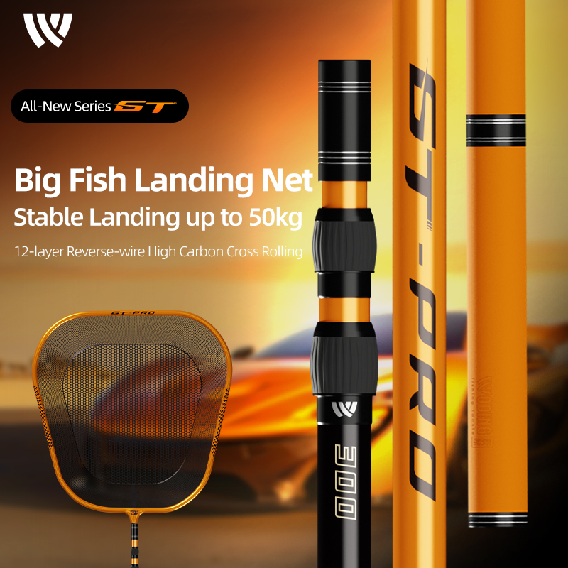 Woding GT PRO Big Fish  Landing Net Rod