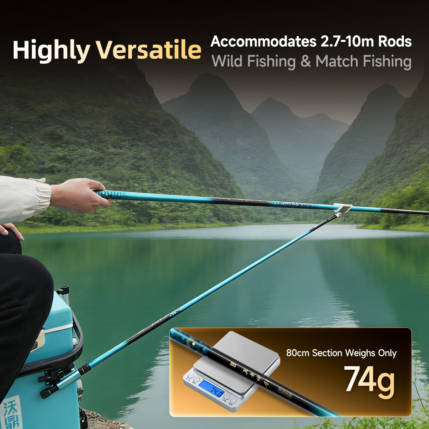 Woding King's Divine Sword Competition Rod Holder